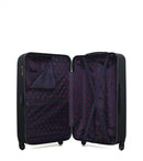 LPB LUGGAGE HAMBOURG - 3-teiliges Gepäckset aus ABS (großes Format, mittleres Format und Handgepäck S)