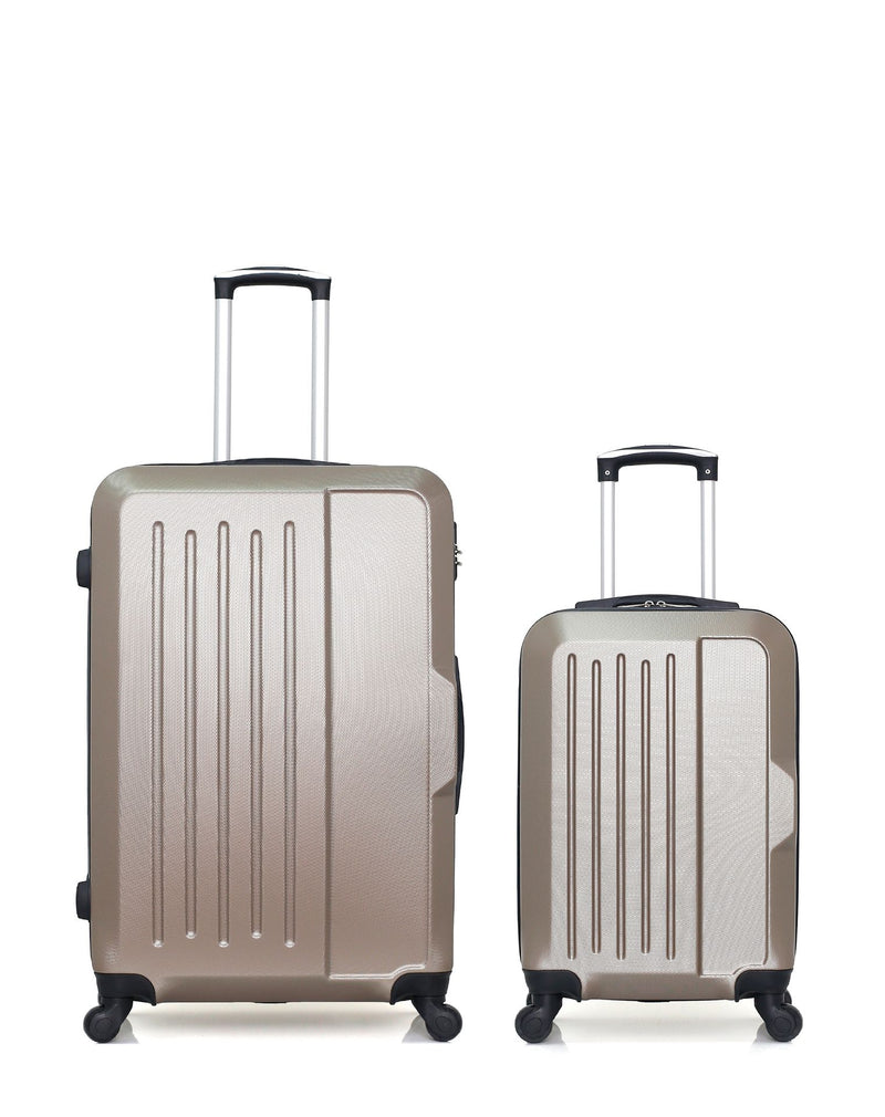 HERO – 2er-Pack – Großer Koffer und Handgepäck VESUVIO