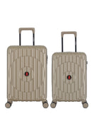 2-teiliges Hartschalen-Kofferset ODEON - Kabine und Kabine XS