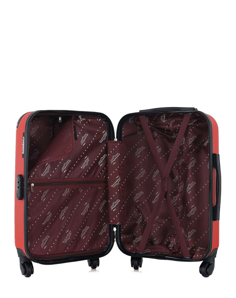 AMERICAN TRAVEL - LOT DE 2 - Valises cabine et cabine XXS BUDAPEST