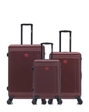 3er-Pack Hartschalenkoffer: Großer Koffer, mittelgroßer Koffer und Handgepäck GSTAAD