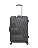 WAVE PARIS - 2er-Pack: Großer Koffer und mittelgroßer Koffer LENA