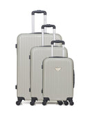 LPB LUGGAGE - 3er-Set: Hartschalenkoffer AGATA