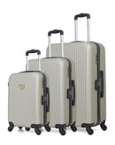 LPB LUGGAGE - 3er-Set: Hartschalenkoffer AGATA