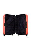 LPB LUGGAGE AGATA - 4-teiliges Gepäckset aus ABS (großes Format, mittleres Format, Handgepäck S und Handgepäck XXS)