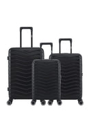 3er-Pack Hartschalenkoffer: Mittelgroßer Koffer, Handgepäck und Handgepäck XS SEATTLE