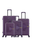 4er-Pack Hartschalenkoffer: Großer Koffer, mittelgroßer Koffer, Handgepäck und Handgepäck XS CELIA