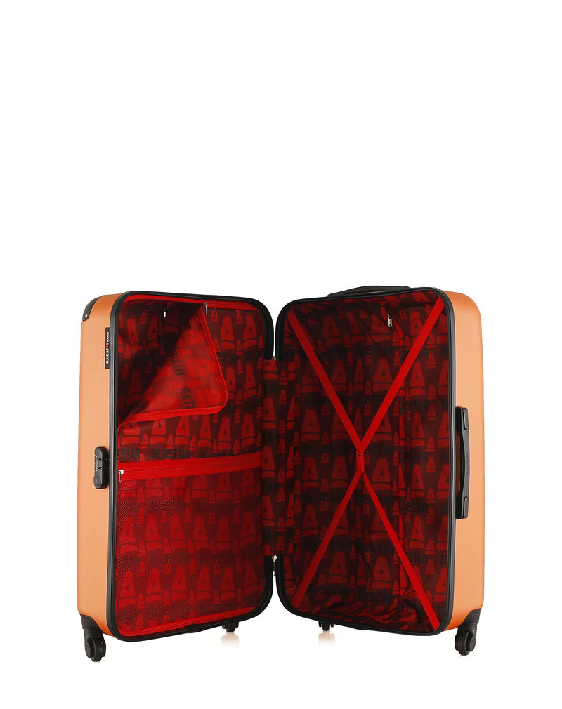 BLUESTAR – 2er-Pack – Großer Koffer und Handgepäck OPERA