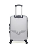 AMERICAN TRAVEL – 3er-Pack: Mittelgroßer Koffer, Handgepäck und Kosmetikkoffer CHELSEA