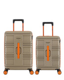 2-teiliges Hartschalen-Kofferset EVERGLADES - Kabine und Kabine XS