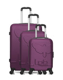 LPB LUGGAGE - 3er-Set: Hartschalenkoffer NORINE-A