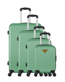 LPB LUGGAGE - 4er-Set: Hartschalenkoffer AGATA-M