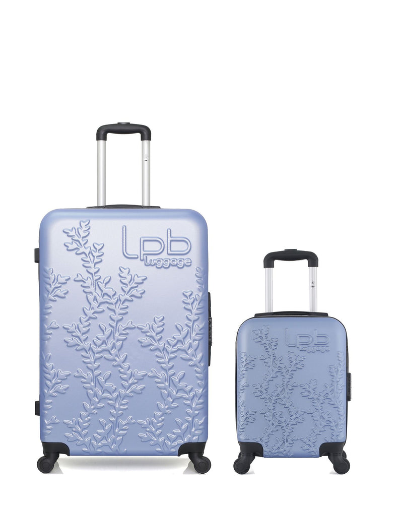 LPB LUGGAGE – 2er-Pack – Großer Koffer und Handgepäck XXS NAIS