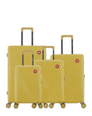 4er-Pack Hartschalenkoffer: Großer Koffer, mittelgroßer Koffer, Handgepäck und Handgepäck XS FRIBOURG