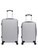 WAVE PARIS - 2er-Pack: Mittelgroßer Koffer und Handgepäck LENA