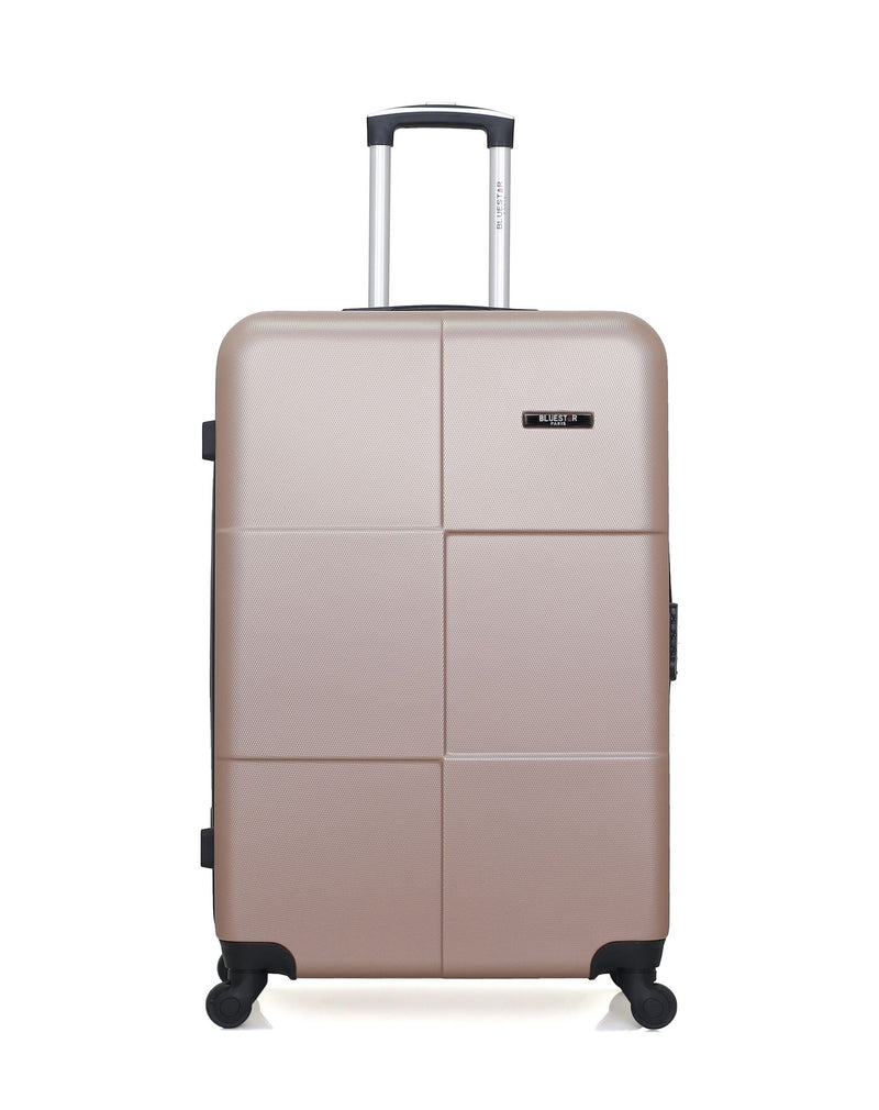 BLUESTAR – 4er-Pack – Großer Koffer, mittelgroßer Koffer, Handgepäck und Handgepäck XXS MIAMI