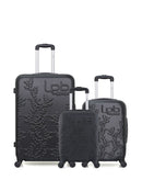 LPB LUGGAGE – 3er-Pack – Großer Koffer, Handgepäck und Handgepäck XXS