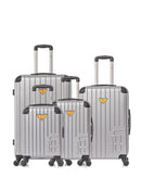 LPB LUGGAGE MARIANNE - 4-teiliges Gepäckset aus ABS (großes Format, mittleres Format, Handgepäck S und Handgepäck XXS)
