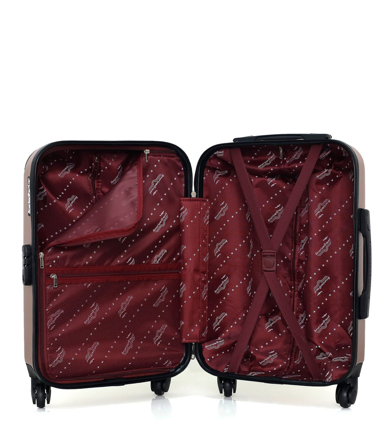 AMERICAN TRAVEL - LOT DE 2 - Valises cabine et cabine XXS BUDAPEST