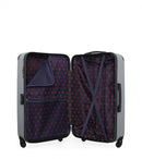 LPB LUGGAGE MARIANNE - 4-teiliges Gepäckset aus ABS (großes Format, mittleres Format, Handgepäck S und Handgepäck XXS)