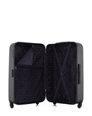 LPB LUGGAGE AGATA - 4-teiliges Gepäckset aus ABS (großes Format, mittleres Format, Handgepäck S und Handgepäck XXS)