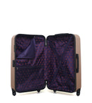 LPB LUGGAGE - 3er-Pack – Großer Koffer, mittelgroßer Koffer und Handgepäck ELEONOR