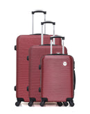 BLUESTAR – 3er-Set: Hartschalenkoffer LONDON