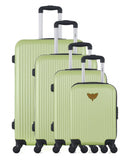 LPB LUGGAGE - 4er-Set: Hartschalenkoffer AGATA-M