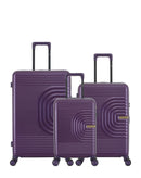 3er-Pack Hartschalenkoffer: Großer Koffer, mittelgroßer Koffer und Handgepäck XS CELIA