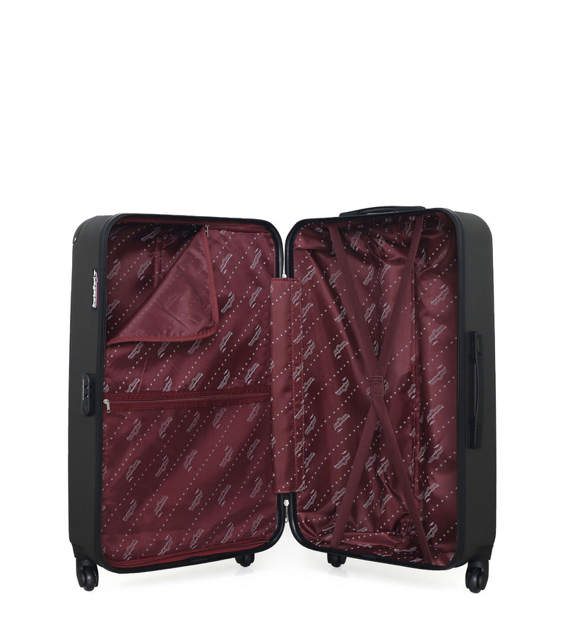 AMERICAN TRAVEL - LOT DE 3 - Valises grand format, weekend et cabine BUDAPEST