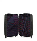 LPB LUGGAGE MARIANNE - 4-teiliges Gepäckset aus ABS (großes Format, mittleres Format, Handgepäck S und Handgepäck XXS)