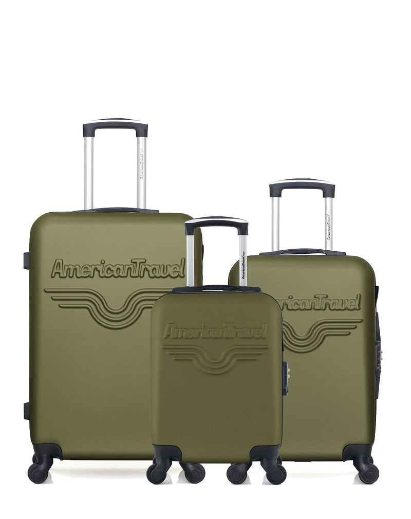 Dreier-Set - Mittelformatkoffer, Handgepäckkoffer und Handgepäckkoffer XXS CHELSEA