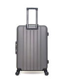 SWISS KOPPER – 4er-Pack – Großer Koffer, mittelgroßer Koffer, Handgepäck XXS und Kosmetikkoffer RUTI