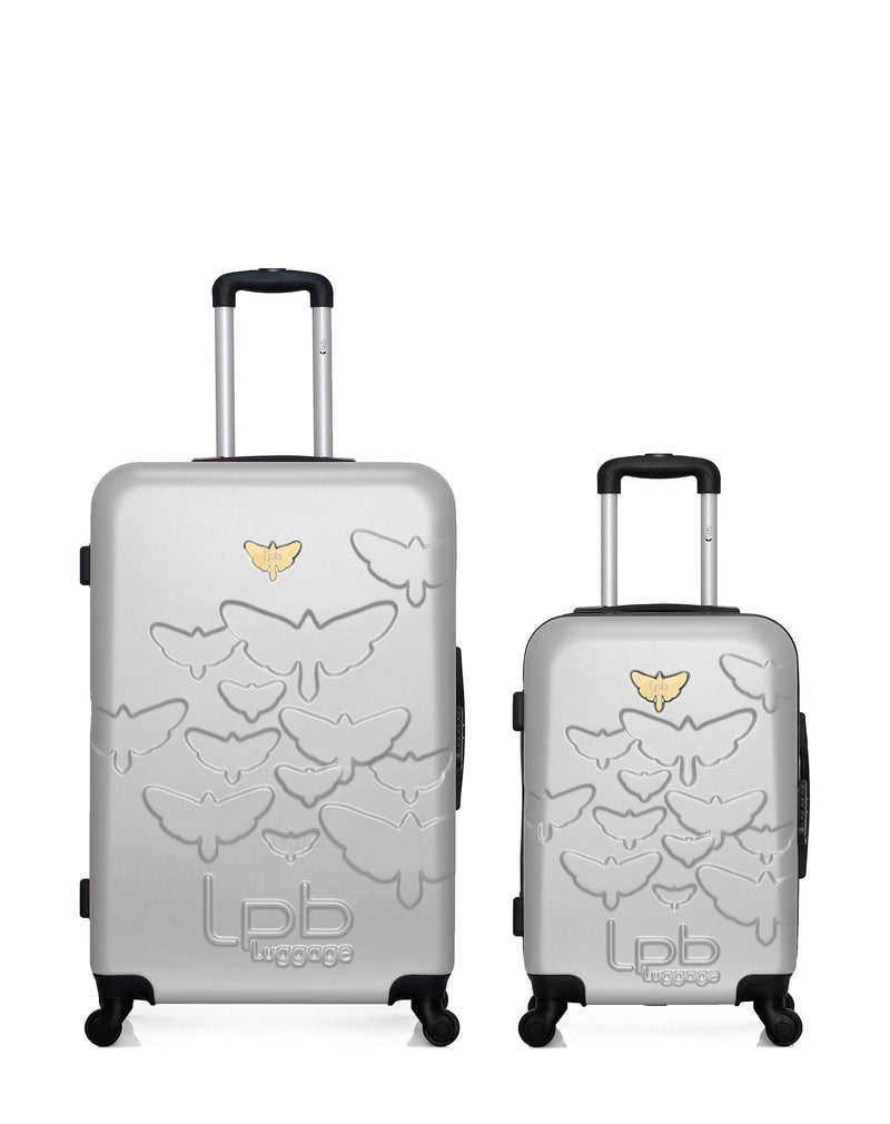 LPB LUGGAGE – 2er-Pack – Großer Koffer und Handgepäck AELYS