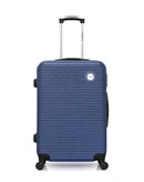 BLUESTAR – 2er-Pack: Mittelgroßer Koffer und Handgepäck LONDON