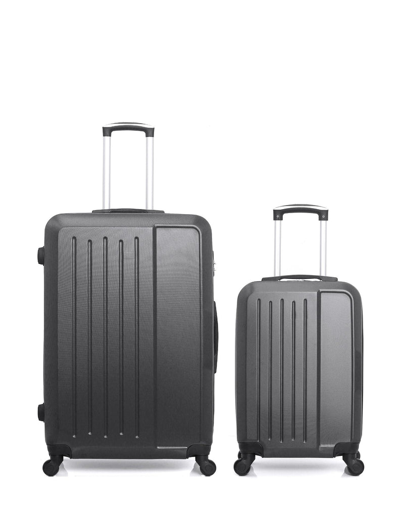 HERO – 2er-Pack – Großer Koffer und Handgepäck VESUVIO