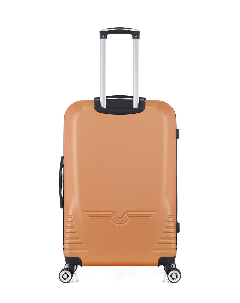 AMERICAN TRAVEL – 3er-Pack – Großer Koffer, mittelgroßer Koffer und Handgepäck DC