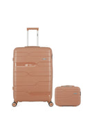 OBAGO – 2er-Pack – Großer Koffer und großer Kosmetikkoffer PEGASE