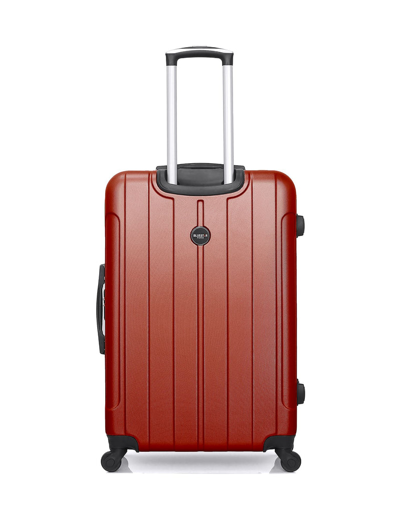 BLUESTAR – 3er-Pack – Großer Koffer, Handgepäck und Kosmetikkoffer NAPOLI