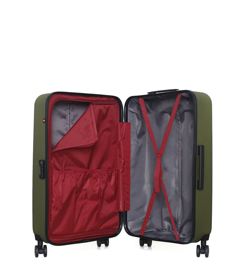 SWISS KOPPER - LOT DE 3 - Valises grand format, weekend et vanity RUTI
