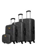 LPB LUGGAGE - 4er-Set: Hartschalenkoffer AELYS-C