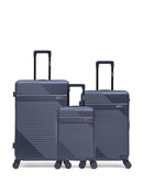 3er-Pack Hartschalenkoffer: Großer Koffer, mittelgroßer Koffer und Handgepäck XS WOHLEN