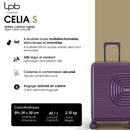 2er-Pack Hartschalenkoffer: Handgepäck und Handgepäck XS CELIA