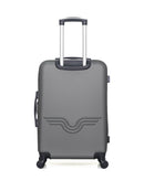 AMERICAN TRAVEL – 3er-Pack: Mittelgroßer Koffer, Handgepäck und Handgepäck XXS CHELSEA