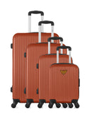 LPB LUGGAGE - 4er-Set: Hartschalenkoffer AGATA-M
