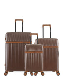 3-Pack Hartschalenkoffer: Großer Koffer, mittelgroßer Koffer und Handgepäck XS ZERMATT