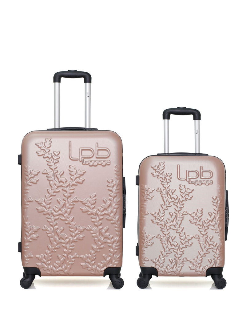 LPB LUGGAGE – 2er-Pack – Mittelgroßer Koffer und Handgepäck NAIS