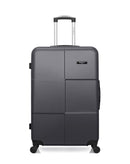 BLUESTAR – 2er-Pack – Großer Koffer und Handgepäck XXS MIAMI