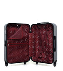 AMERICAN TRAVEL - 3er Set - Großer Koffer DC, mittelgroßer Koffer QUEENS und Handgepäck XXS MEMPHIS