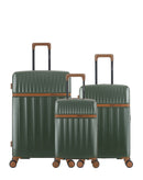 3-Pack Hartschalenkoffer: Großer Koffer, mittelgroßer Koffer und Handgepäck XS ZERMATT